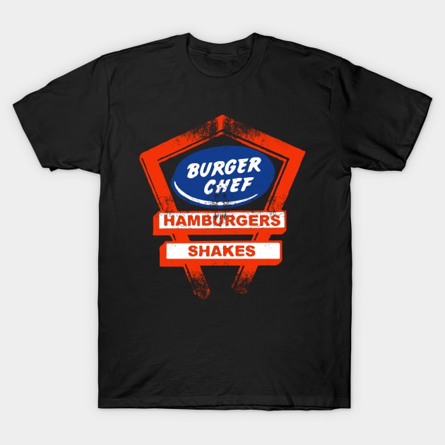 Burger Chef - an American fast-food restaurant chain T-Shirt by EverGreene